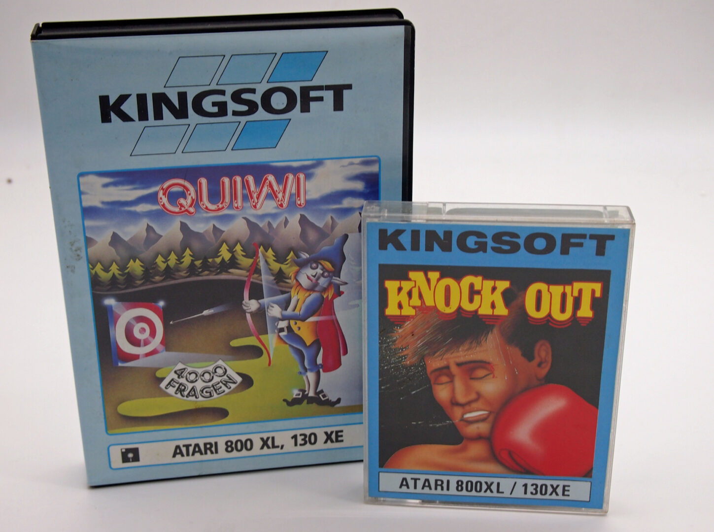 Milton Bradly MB Senso -deutsche Ausgabe von Ralph H.Baer QUIWI und KNOCK OUT für Atari ST von Kingsoft