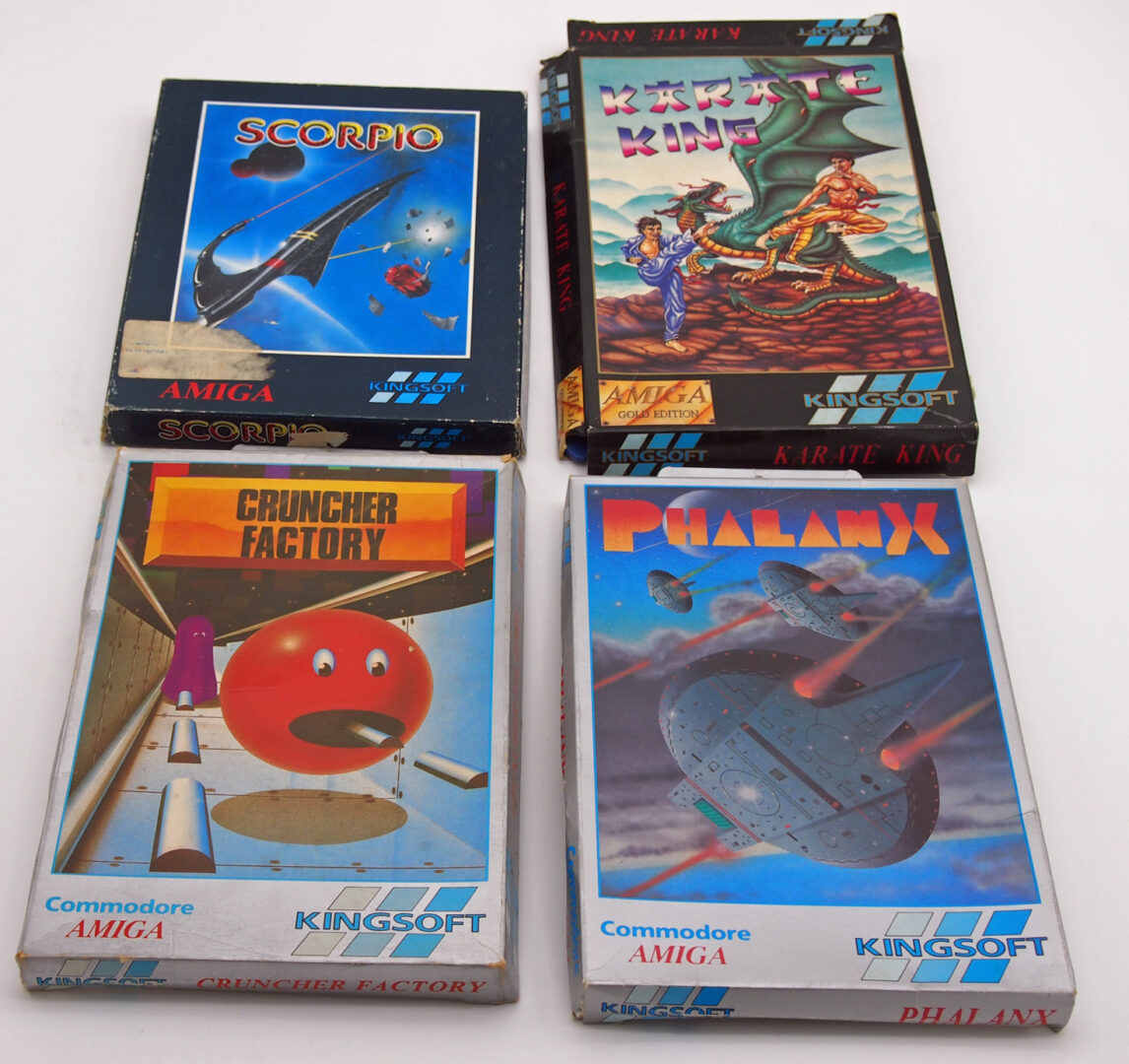 Maniac Elecotronic-Spiel von Ralph H.Baer Amiga Kingsoft Spiele