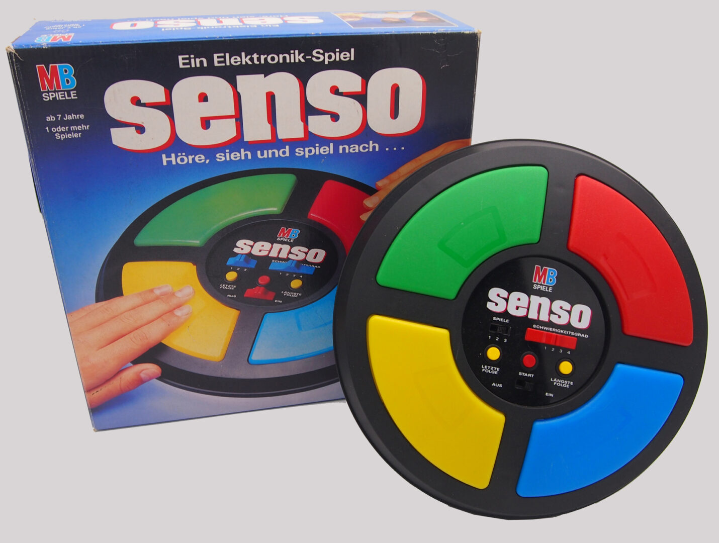Milton Bradly MB Senso -deutsche Ausgabe von Ralph H.Baer Milton Bradly MB Senso -deutsche Ausgabe von Ralph H.Baer