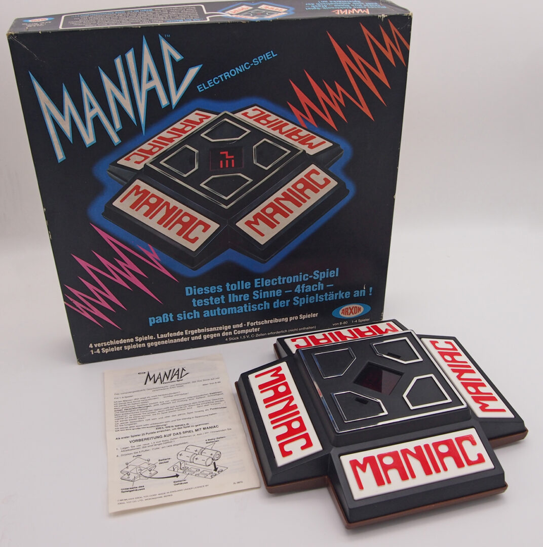 Maniac Elecotronic-Spiel von Ralph H.Baer Maniac Elecotronic-Spiel von Ralph H.Baer