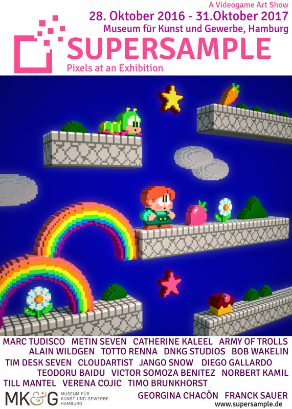 SUPERSAMPLE: 28. Oktober 2016 – 31.Oktober 2017 – Game Masters, Museum für Kunst & Gewerbe, Hamburg